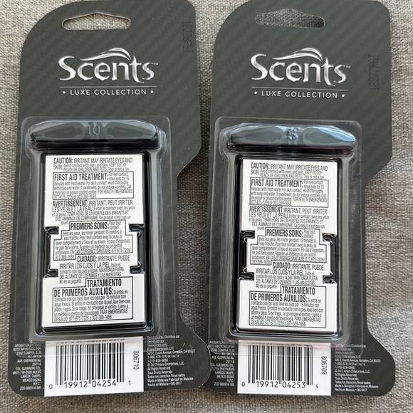 Scents luxe collection car vent arid freshener clips - Picture 4 of 4